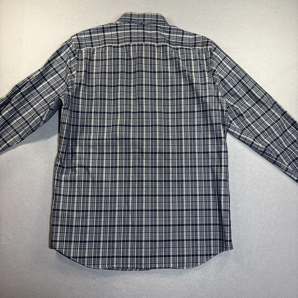 Banana Republic Button Down‎ Shirt Camden Fit Non Iron Men Size Large Geometric